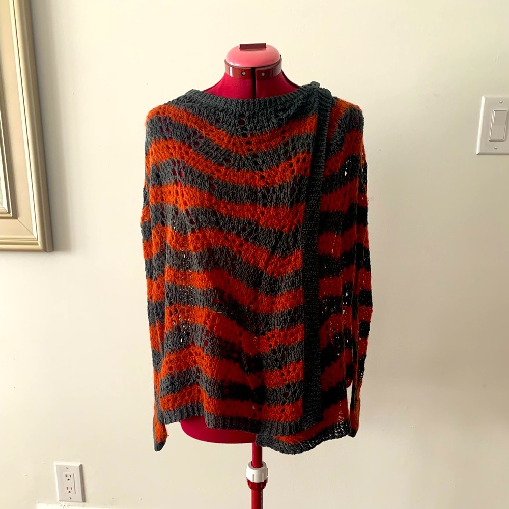 ANTHROPOLOGIE Y2K CROCHET CARDIGAN